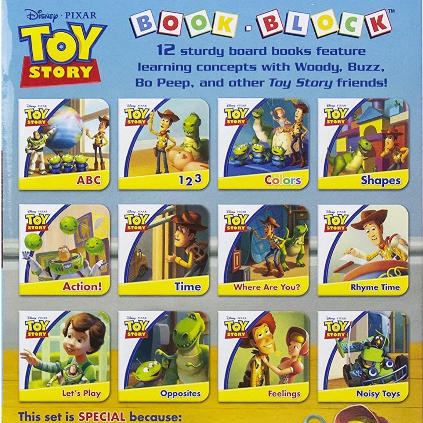 Disney - 反斗奇兵 My first block book (12本裝)