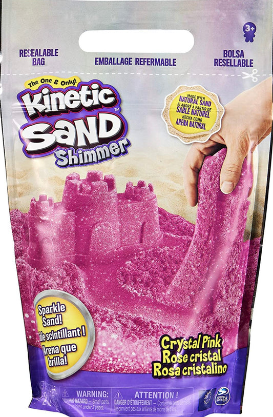 Kinetic Sand 動力沙 (閃閃粉紅色-2磅裝)