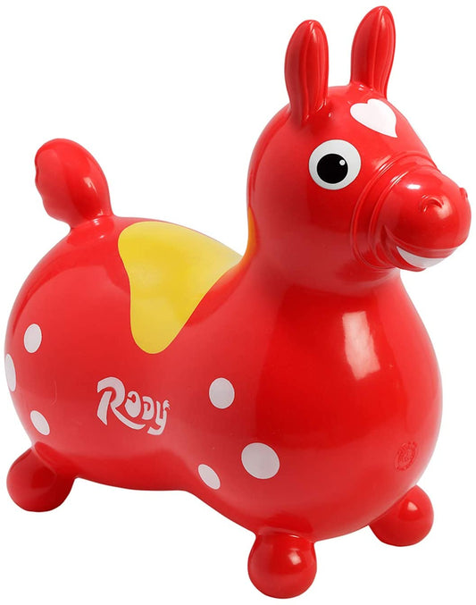 Rody - 意大利製風摩全球彈彈馬💓糖果色系列 (紅色)