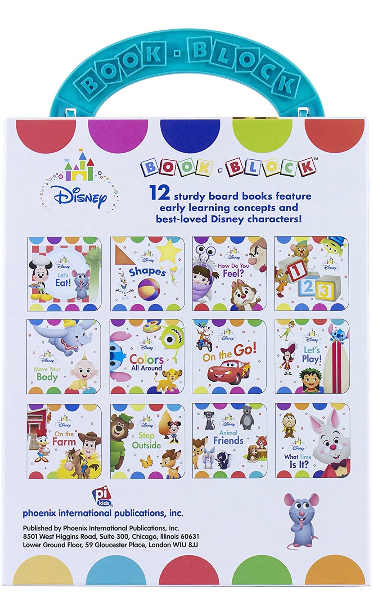 Disney Baby My first block book (12本裝)