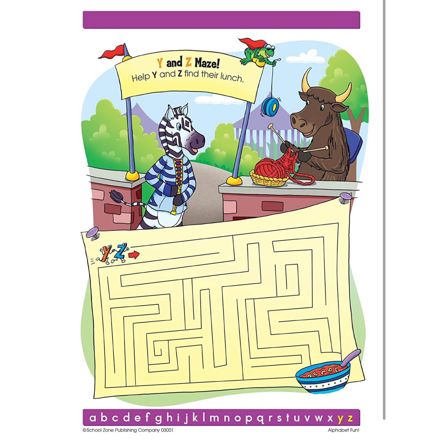 School Zone - Write and reuse workbook (3Y) Alphabet Fun!