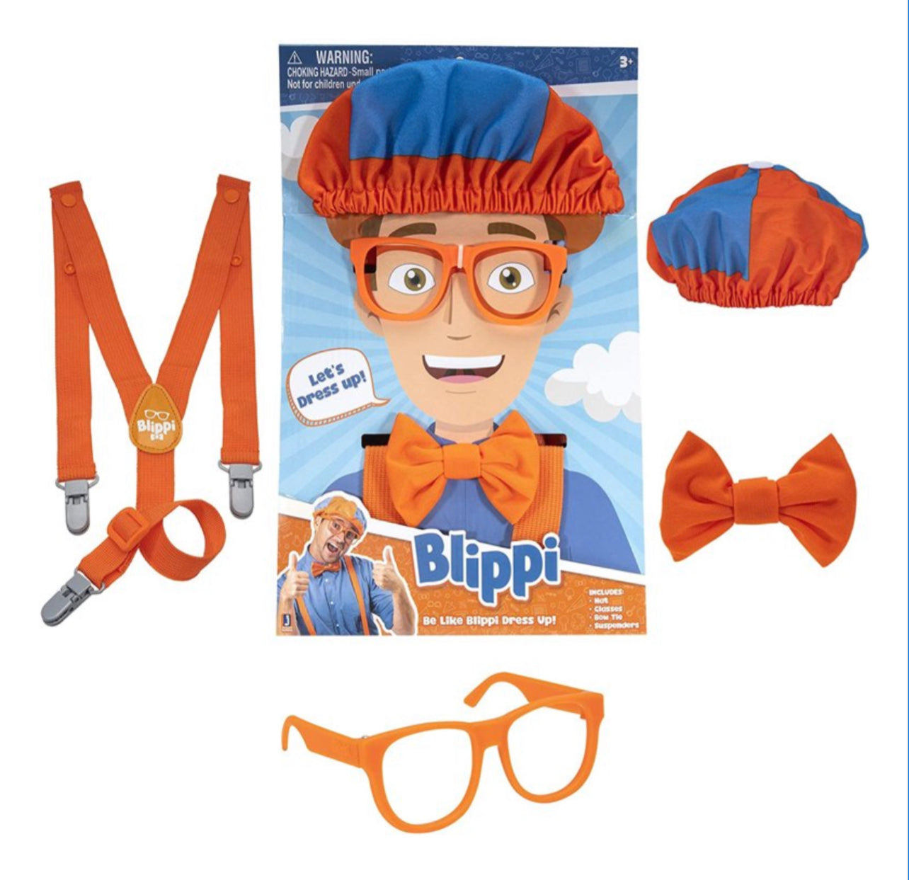 Blippi 超可愛造型4件套