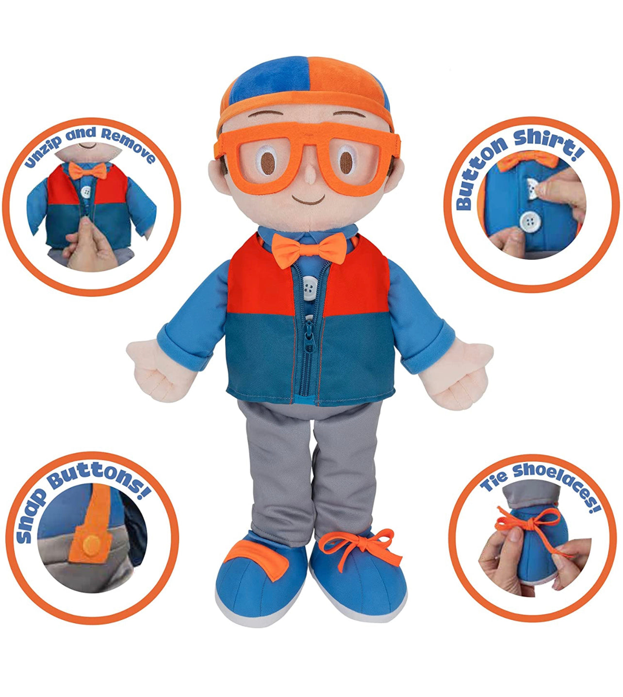 Blippi dress up 音樂公仔