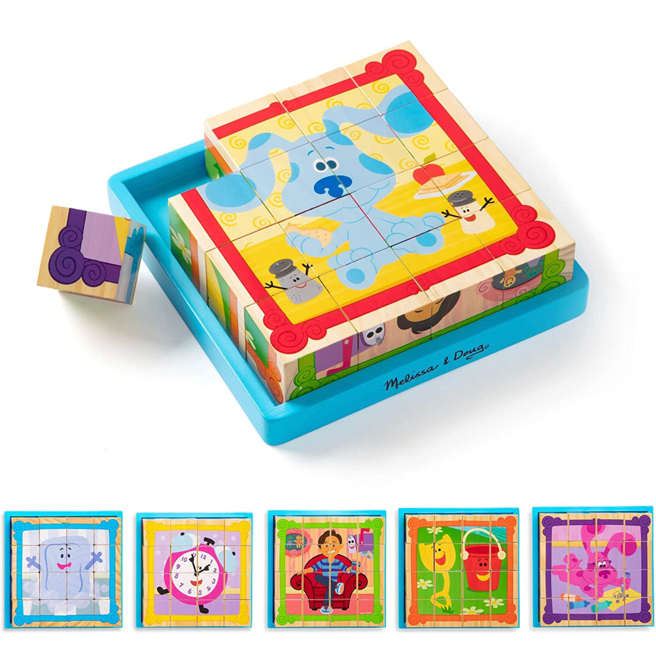 Melissa & Doug x Blue's Clues CUBE 拼拼樂