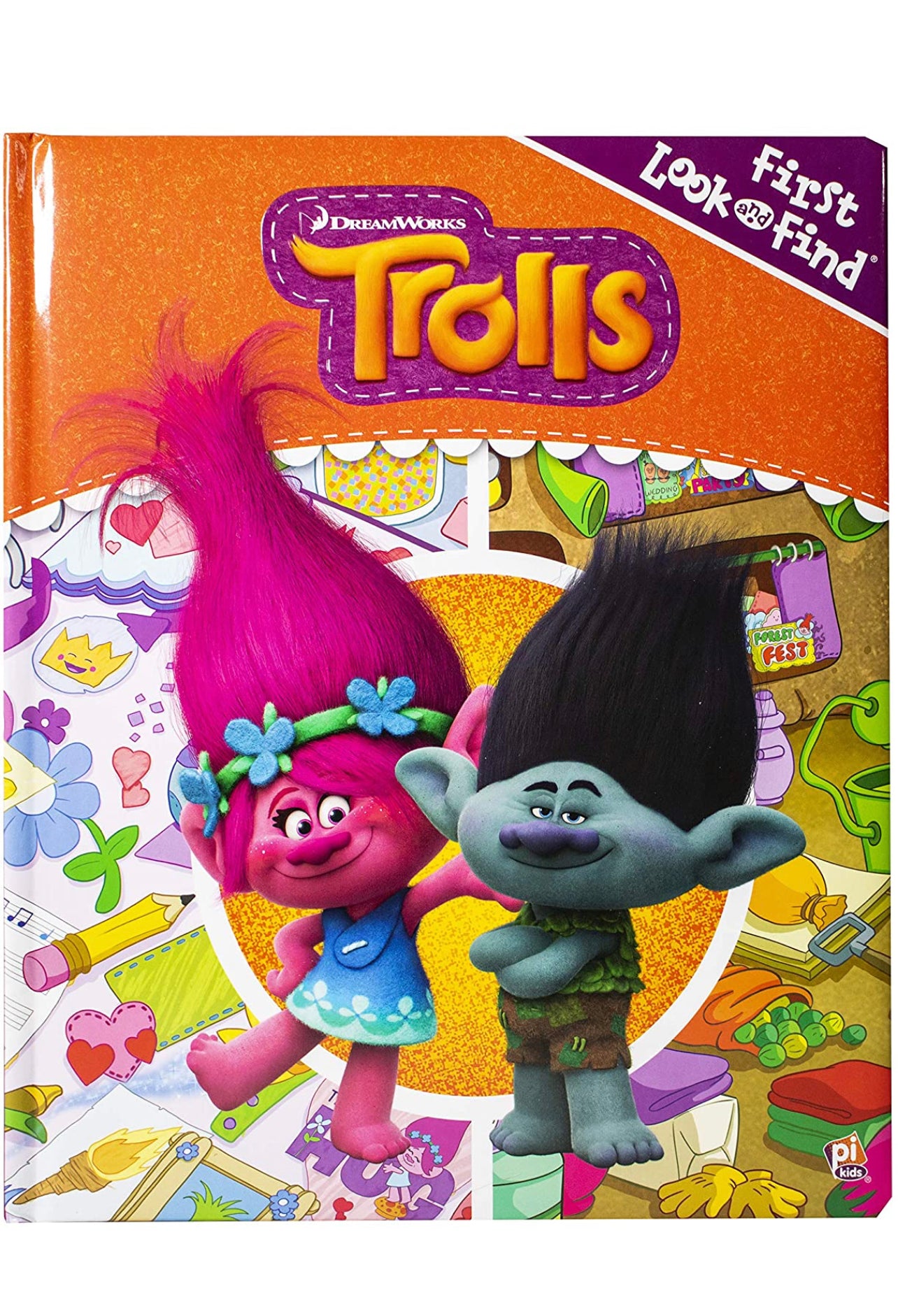 My First Look & Find - Trolls Look & Find 大圖書