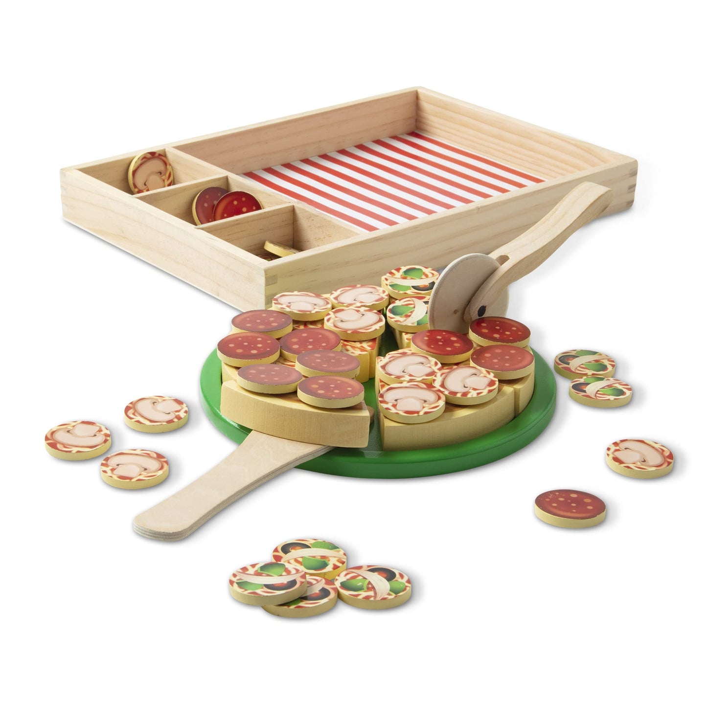 Melissa & Doug - 木製Pizza套裝