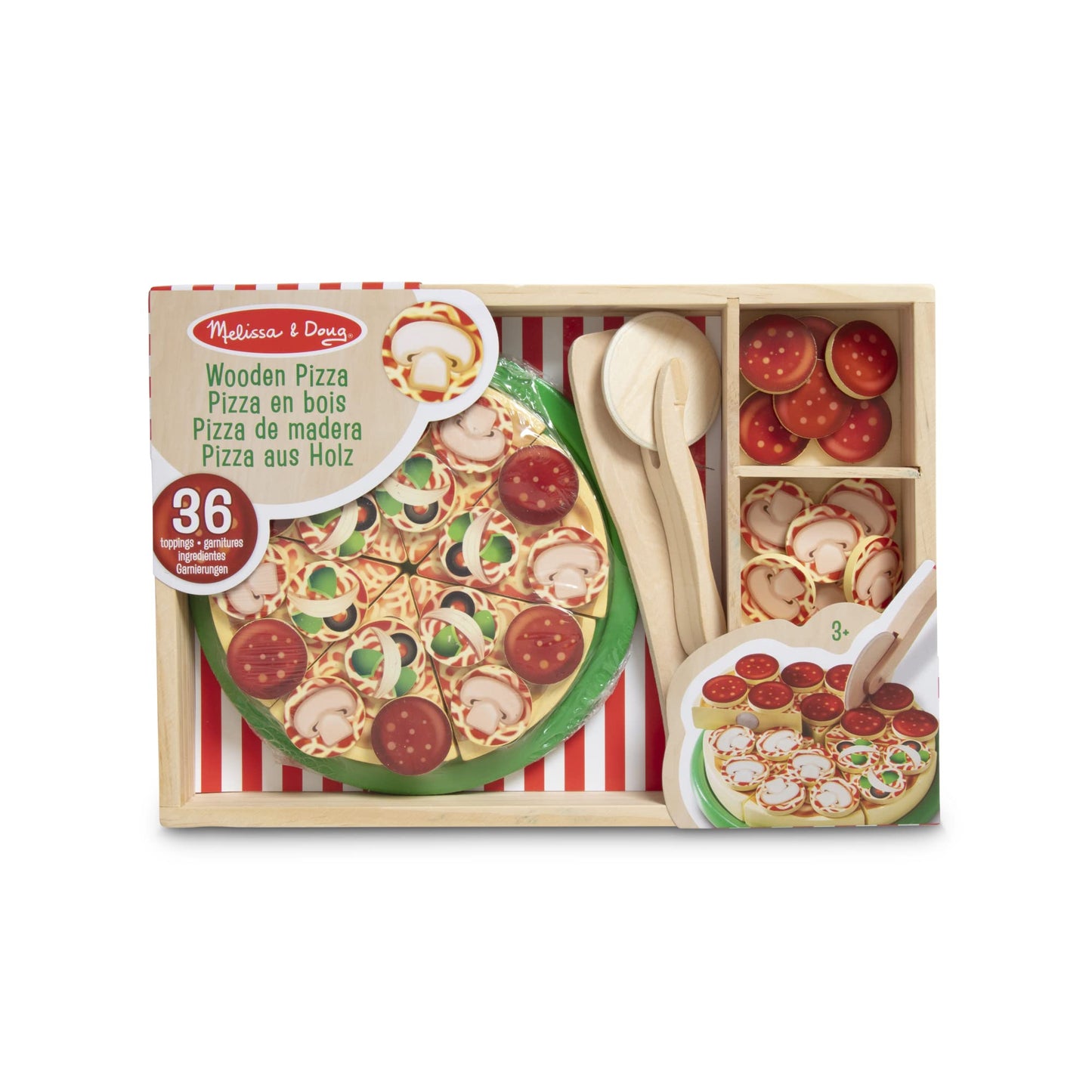 Melissa & Doug - 木製Pizza套裝