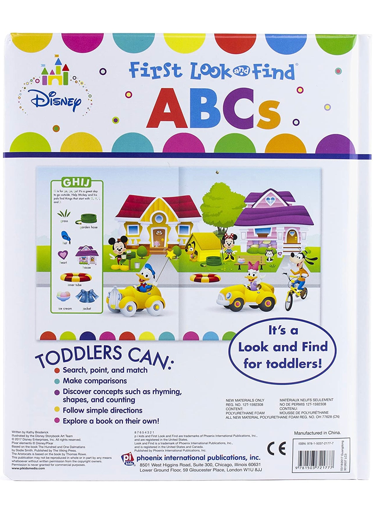 My First Look & Find - Mickey & friends ABCs' Look & Find 大圖書