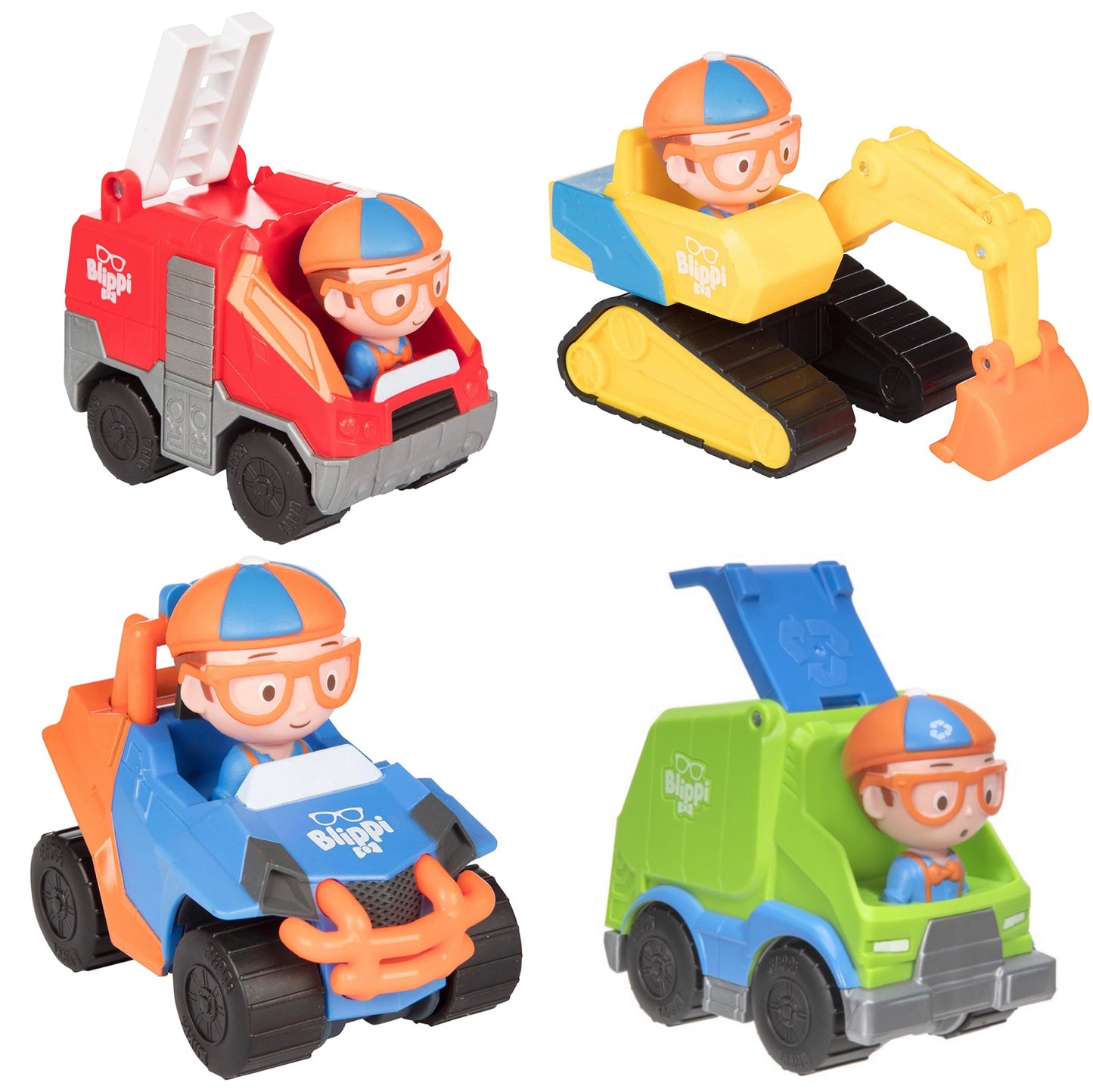 Blippi 4 in 1 車車套 (3’’)