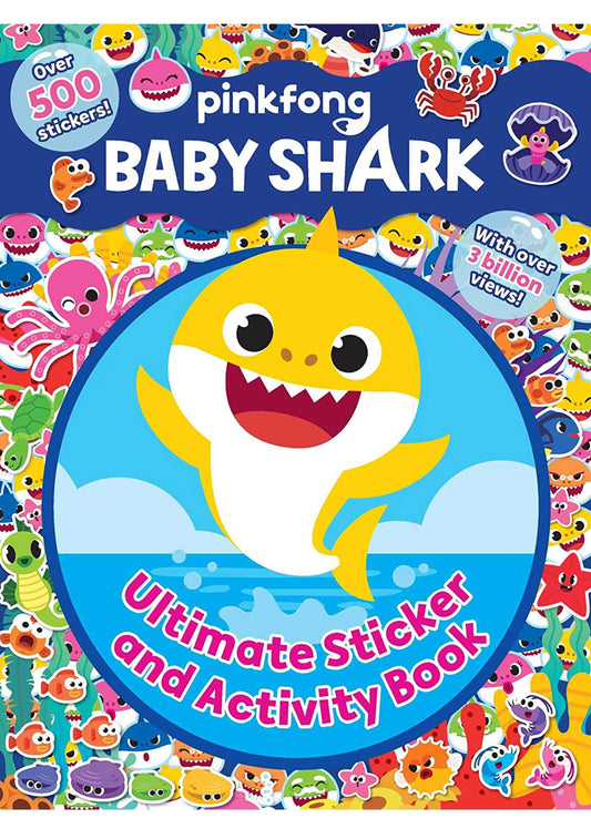 Baby Shark 64頁貼紙活動書