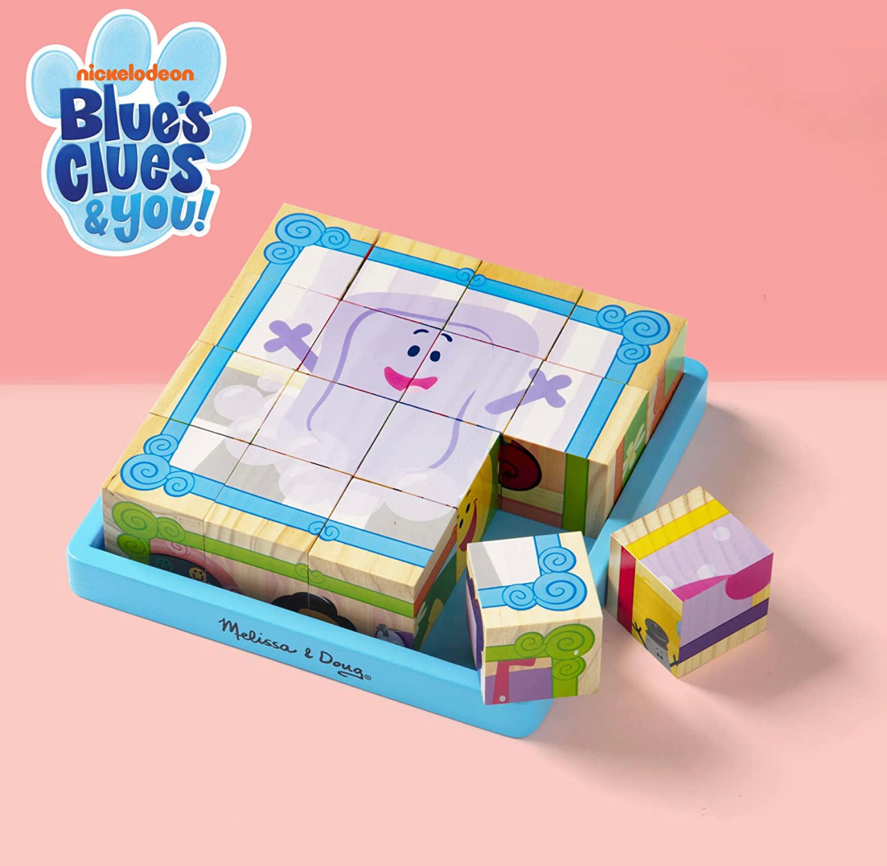 Melissa & Doug x Blue's Clues CUBE 拼拼樂