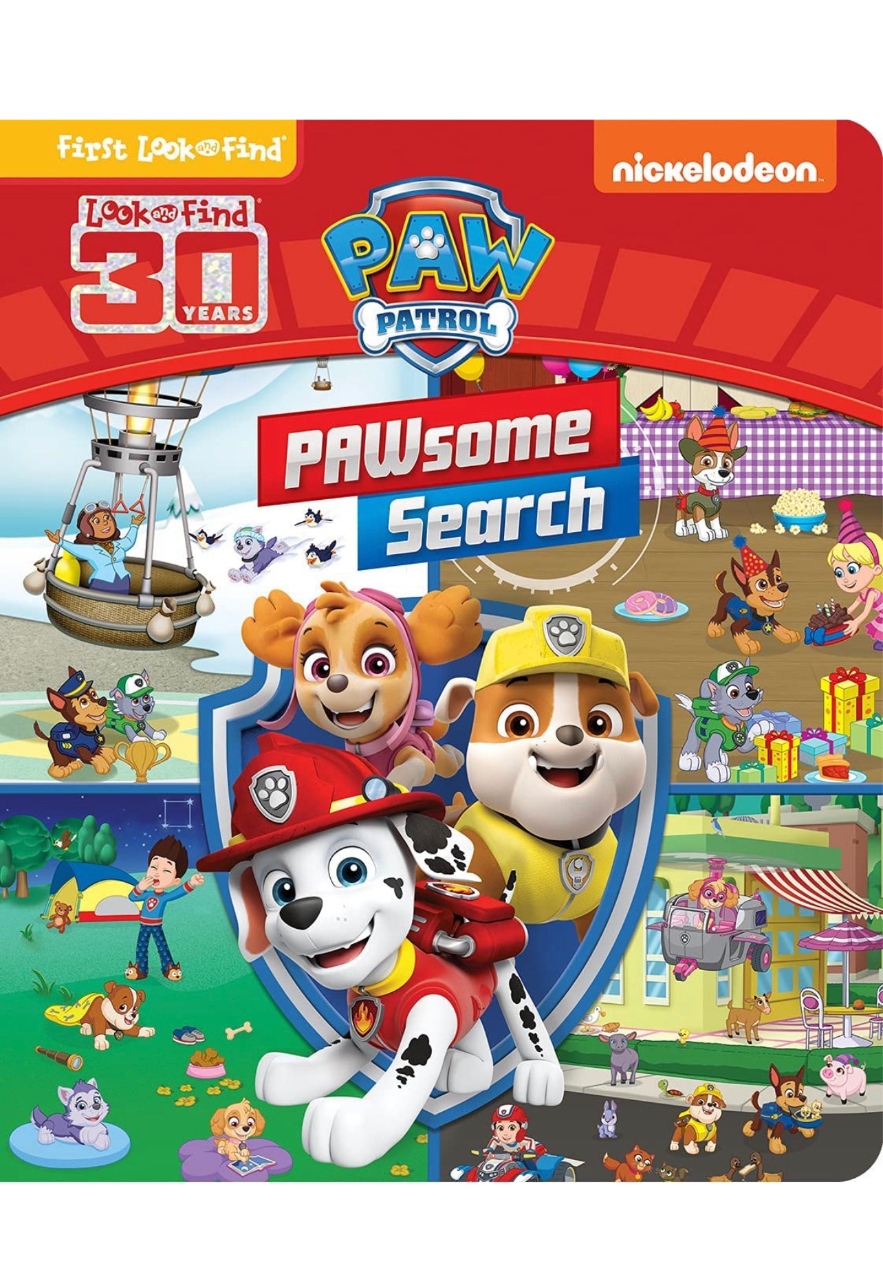 My First Look & Find - PAWsome Search Look & Find 大圖書