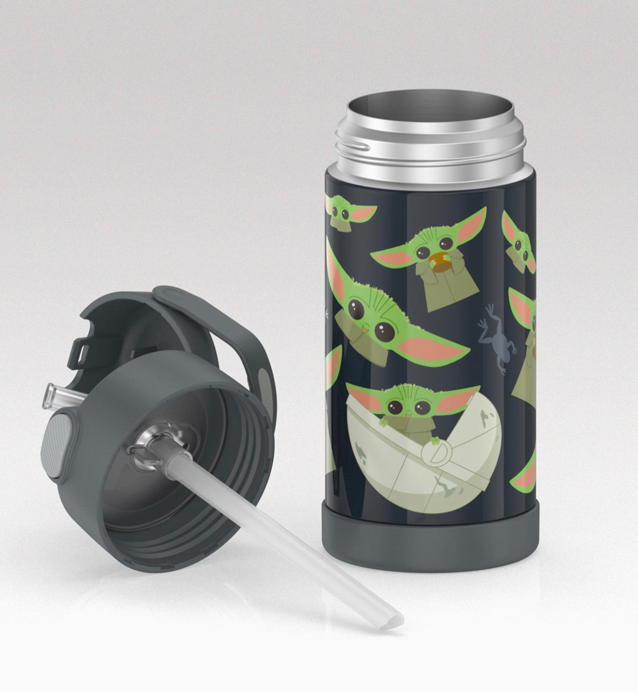 Thermos x Baby Shark12小時保冷吸管水壺 (12 ounce)