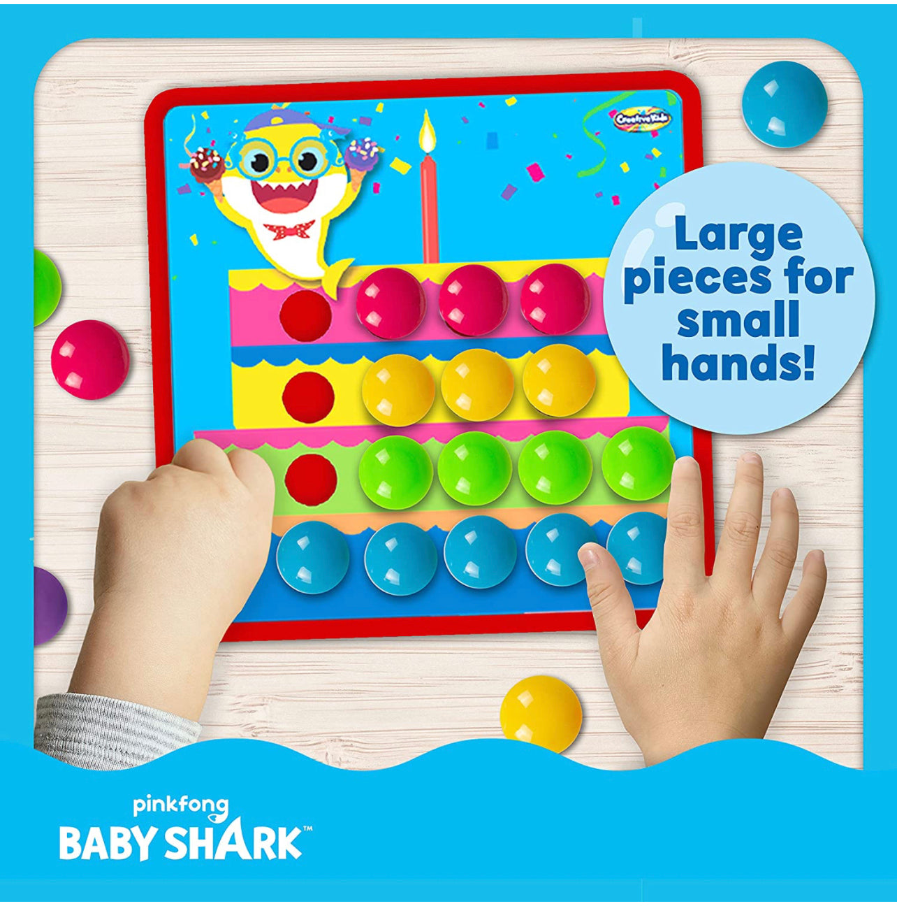 Baby Shark Button Art Set