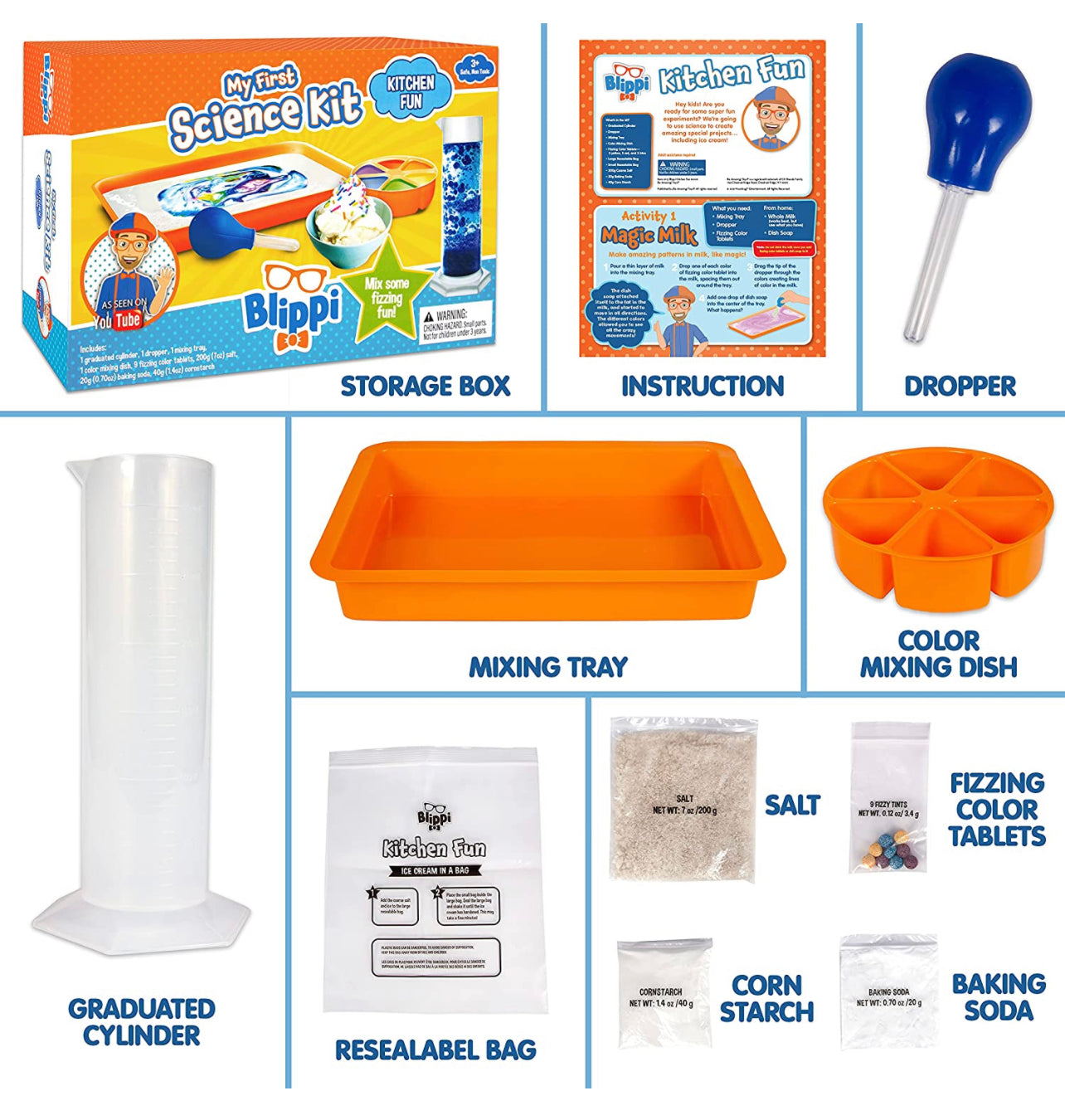 𝗖𝗿𝗲𝗮𝘁𝗶𝘃𝗲 𝗞𝗶𝗱𝘀 X 𝗕𝗹𝗶𝗽𝗽𝗶 My first Science Kit (Kitchen Fun)