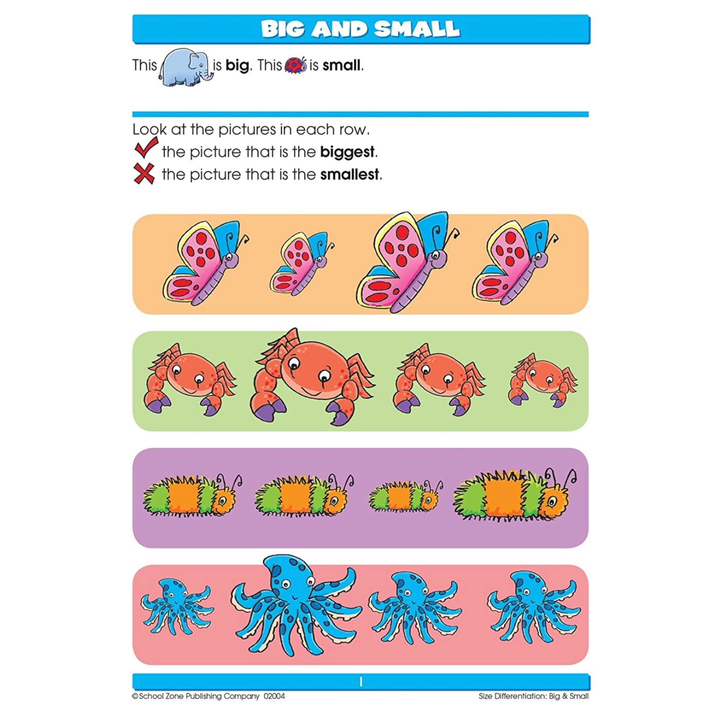 School Zone - K1 Reading/ Maths workbook (Reading Readiness 1)