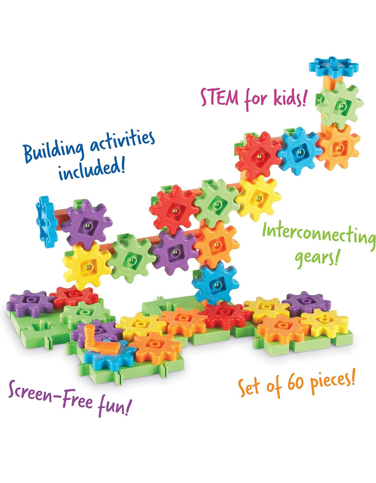 Learning Resources - STEM 指定玩具之齒輪拼拼樂⚙️