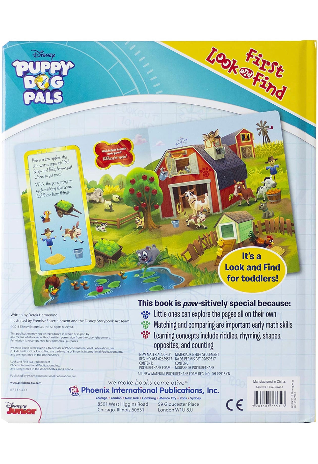 My First Look & Find - Puppy Dog Pals Look & Find 大圖書