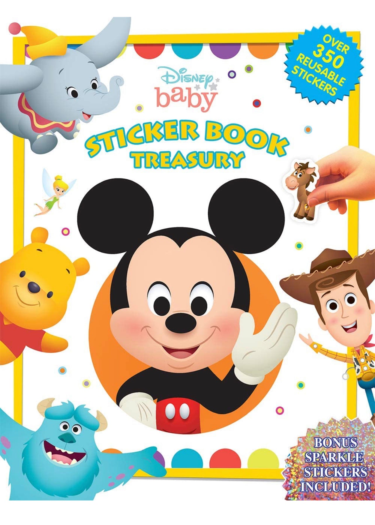 Disney Baby 可重貼貼紙遊戲書