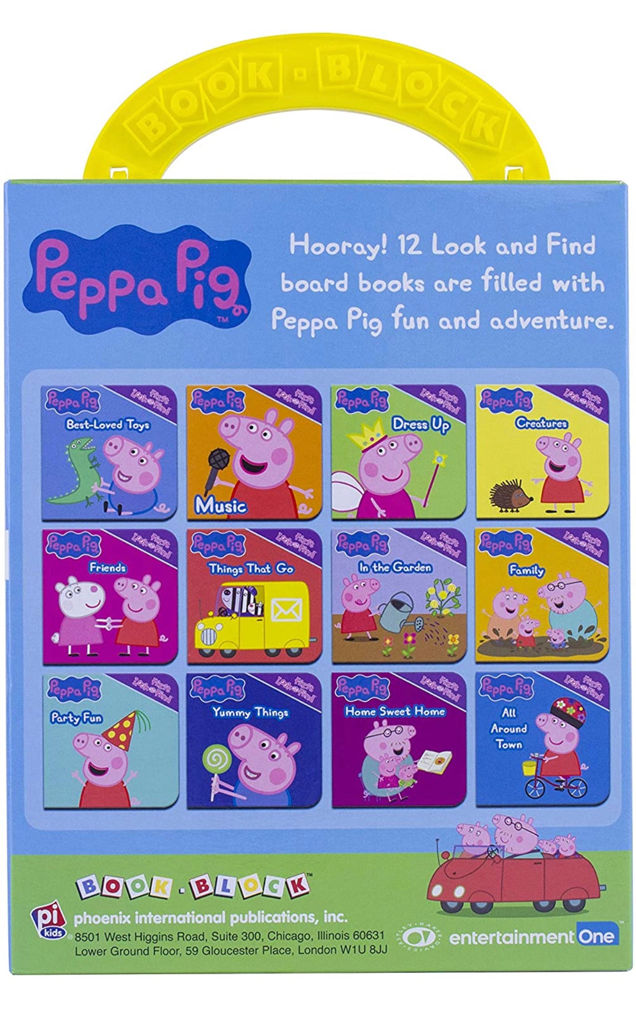 Peppa Pig My first block book (12本裝)