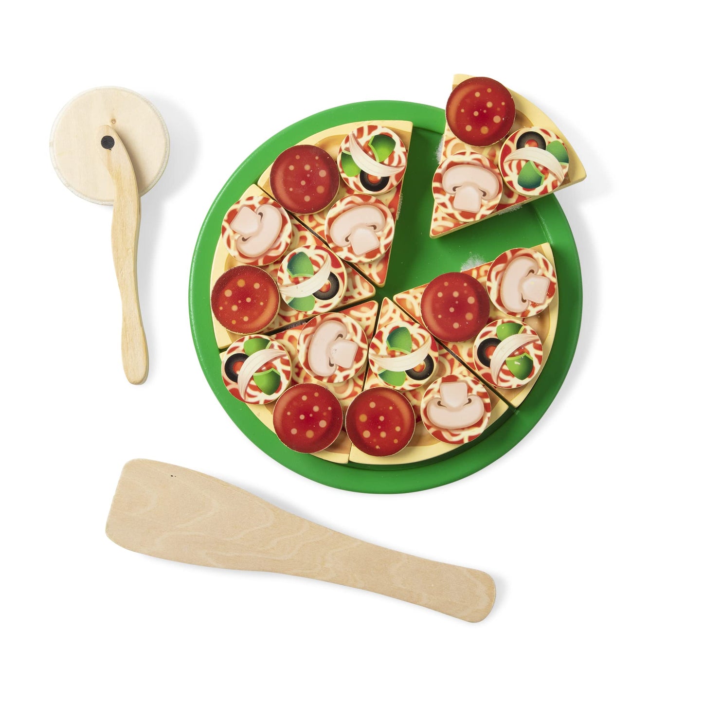 Melissa & Doug - 木製Pizza套裝