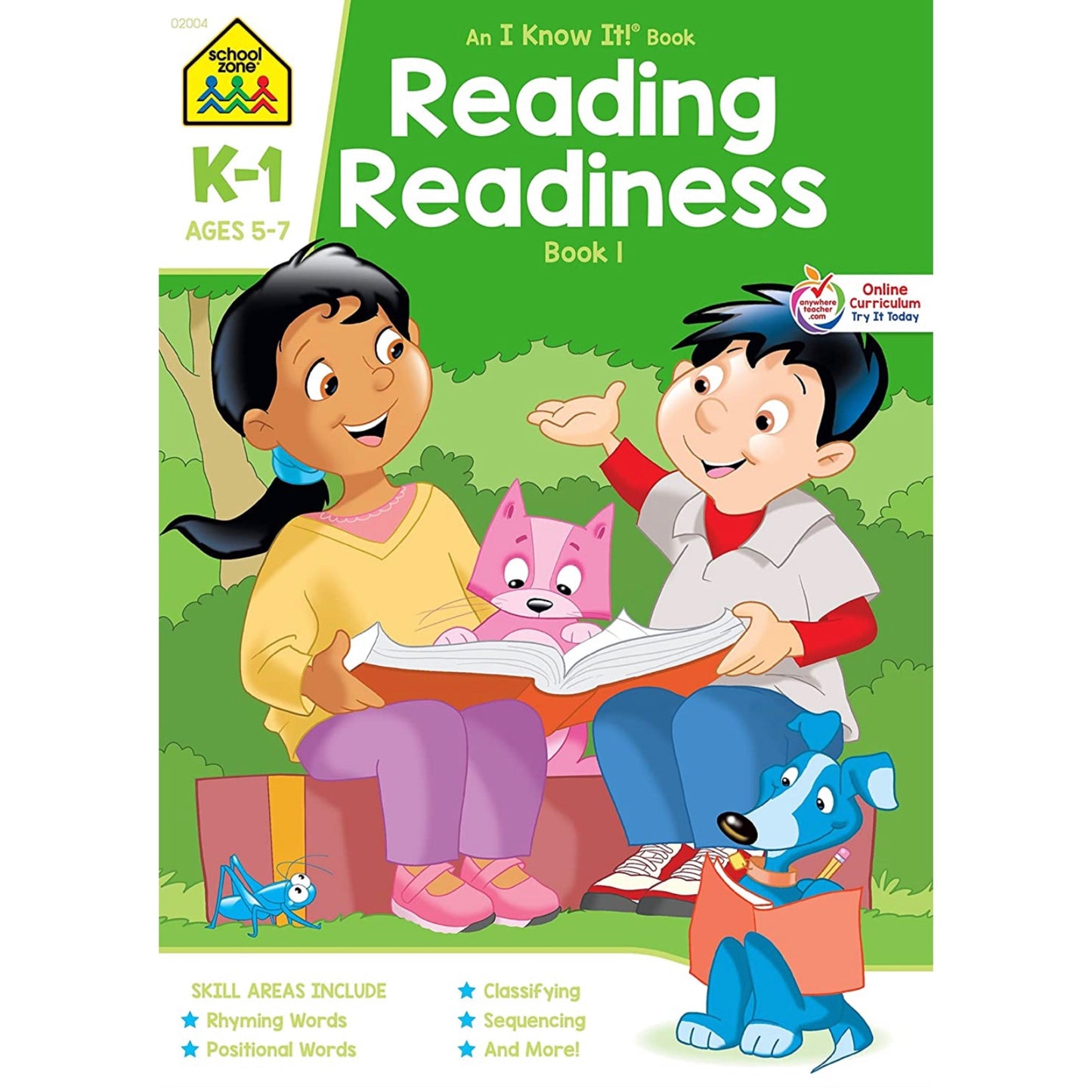 School Zone - K1 Reading/ Maths workbook (Math Readiness)