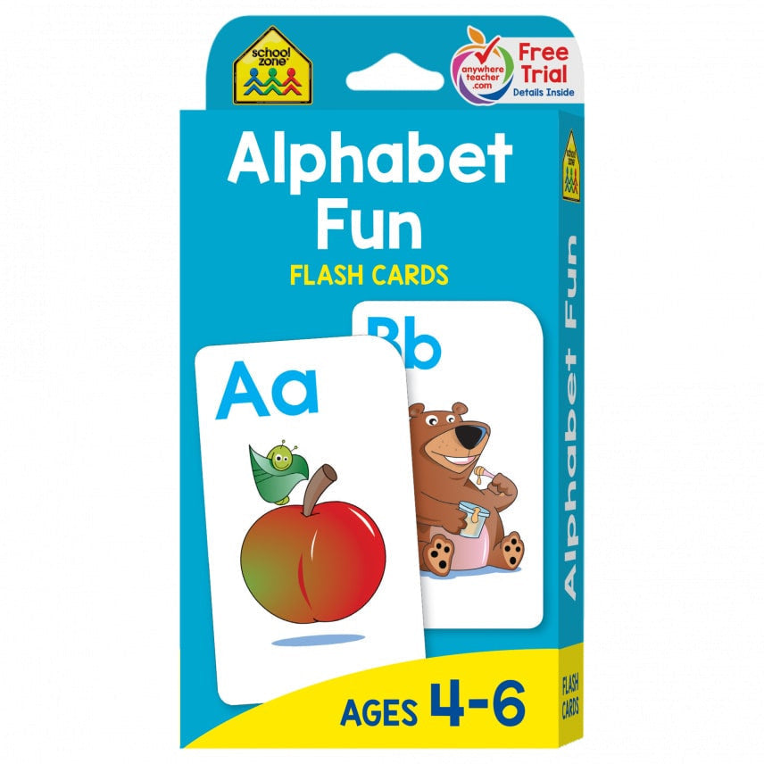 School Zone Flash Card 學習記憶快閃卡 - Alphabet Fun