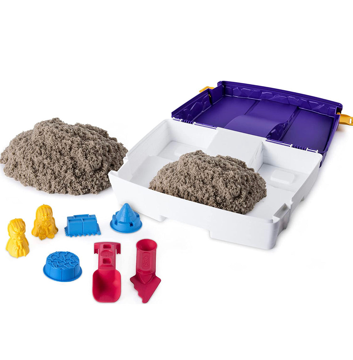 Kinetic Sand 動力沙 原色沙城堡工具箱套裝