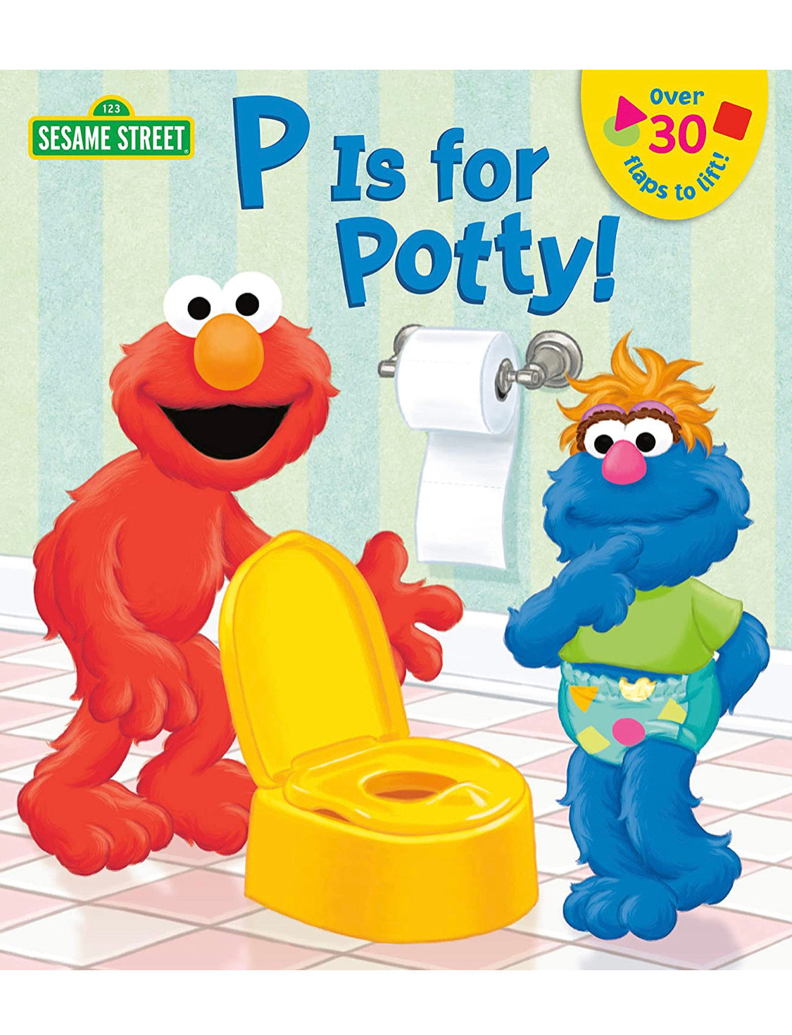 Sesame Street - 經典芝麻街Potty Time翻翻圖書