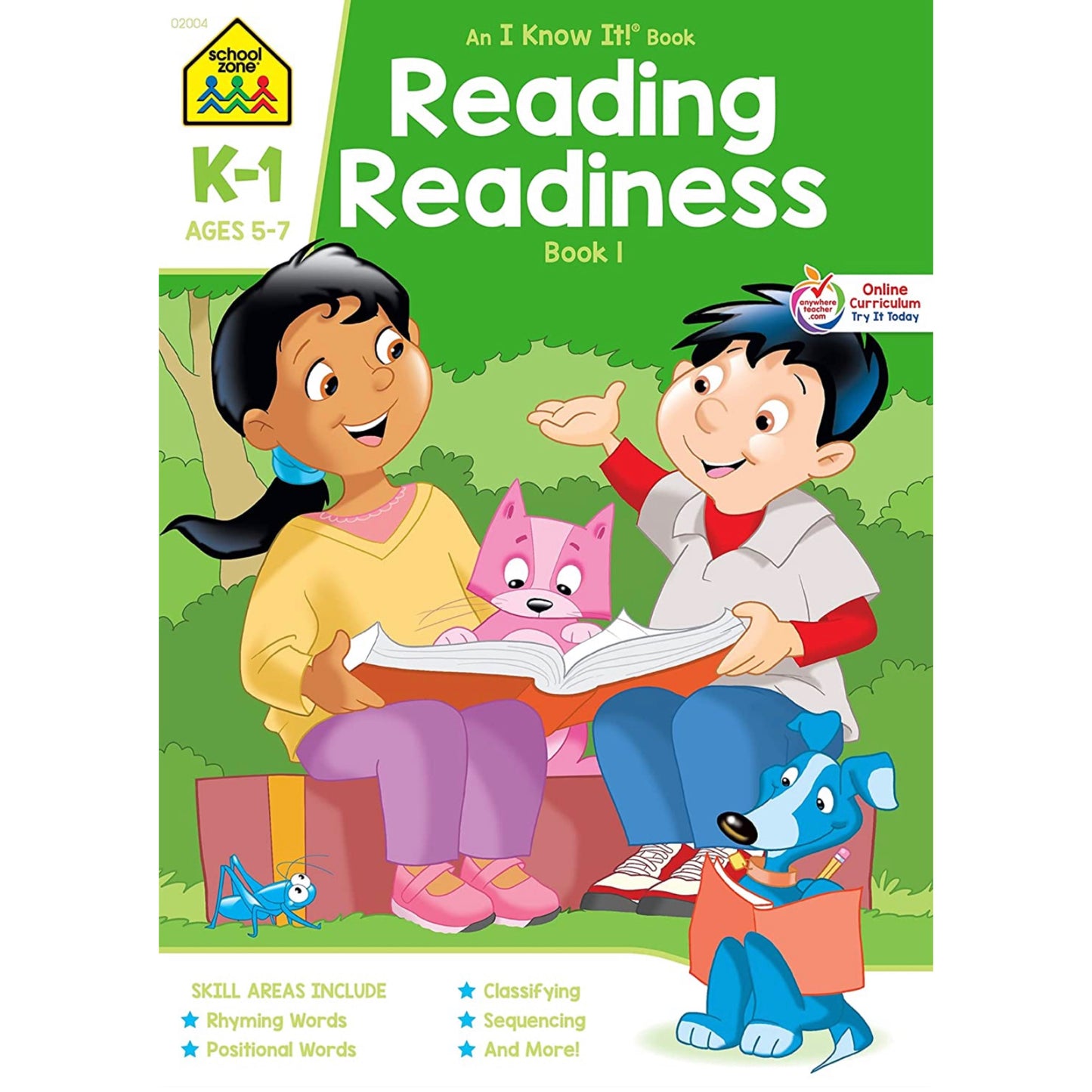 School Zone - K1 Reading/ Maths workbook (Reading Readiness 1)