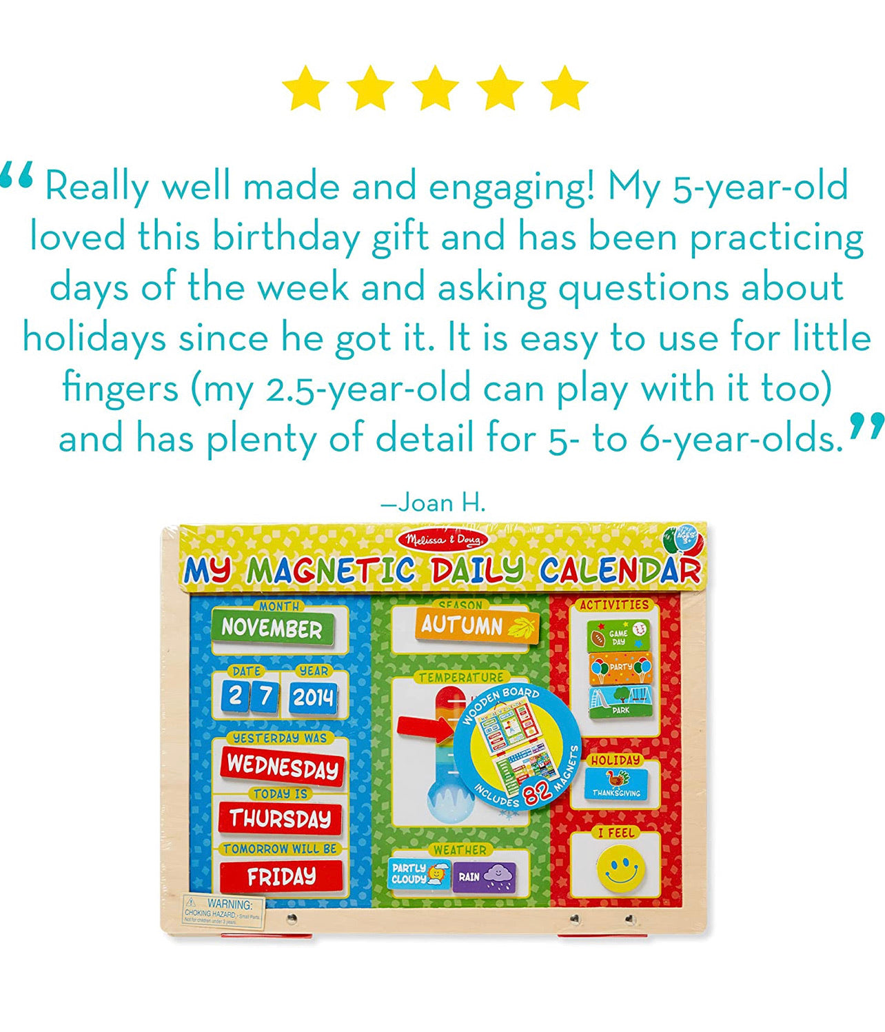 Melissa & Doug - My Daily Calendar