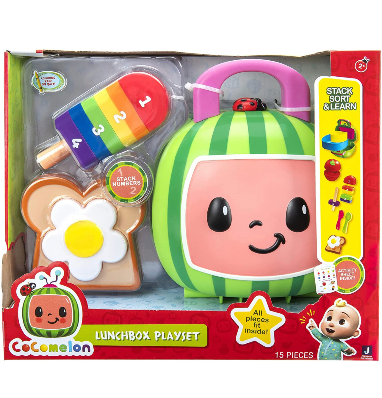 Cocomelon - 超可愛JJ Lunch Box Play Set