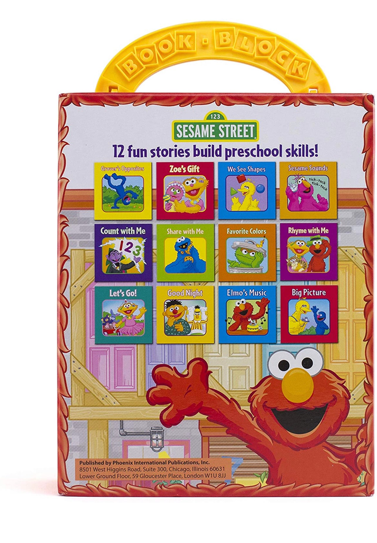 Sesame Street My first block book (12本裝)