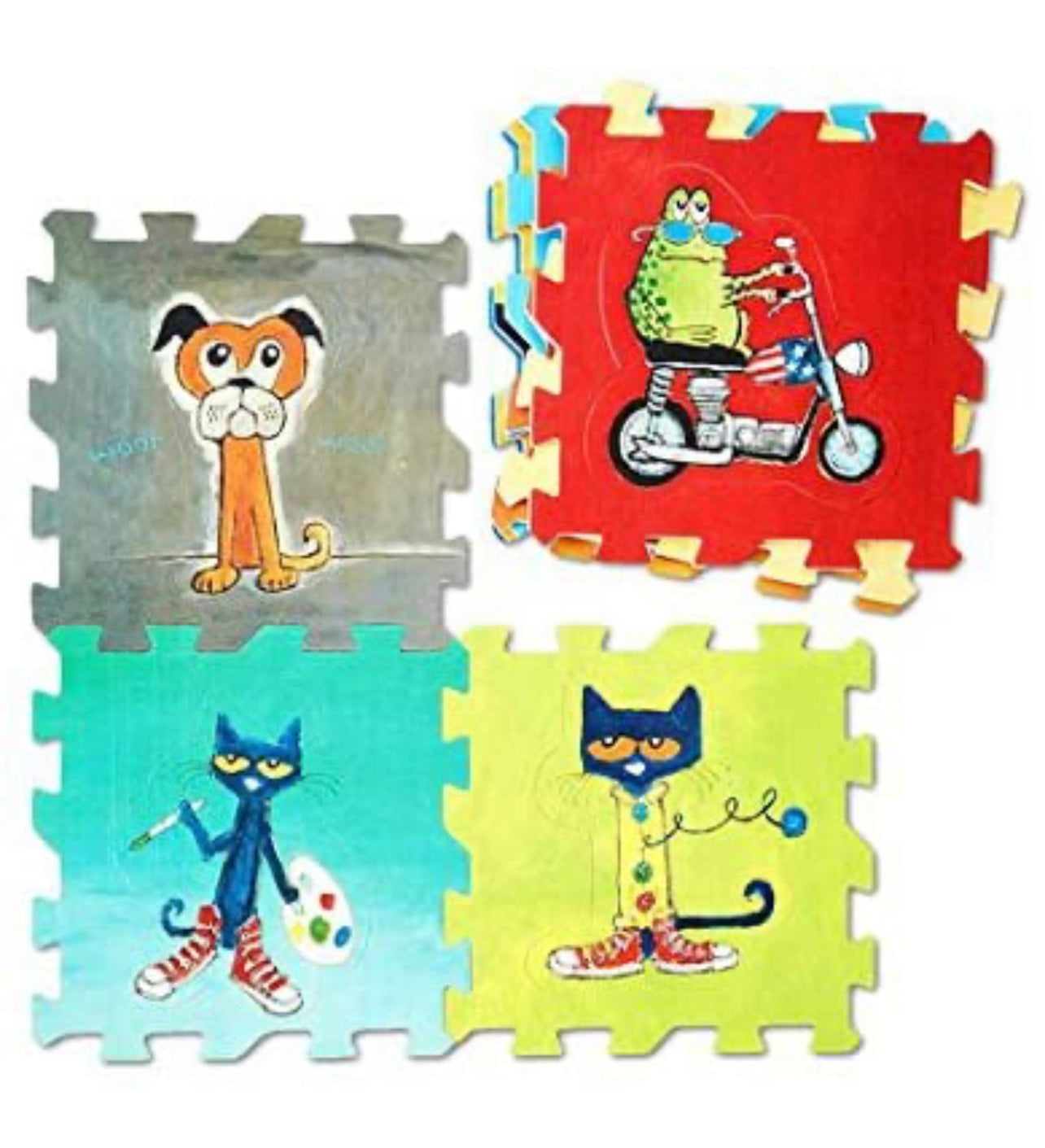 Pete the Cat 大大塊泡沫膠 Floor Puzzle (91 x 91cm)