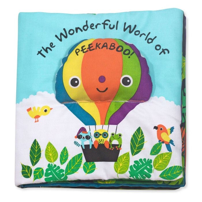 Melissa & Doug - The wonderful world of Peekaboo 軟圖書 (6面)