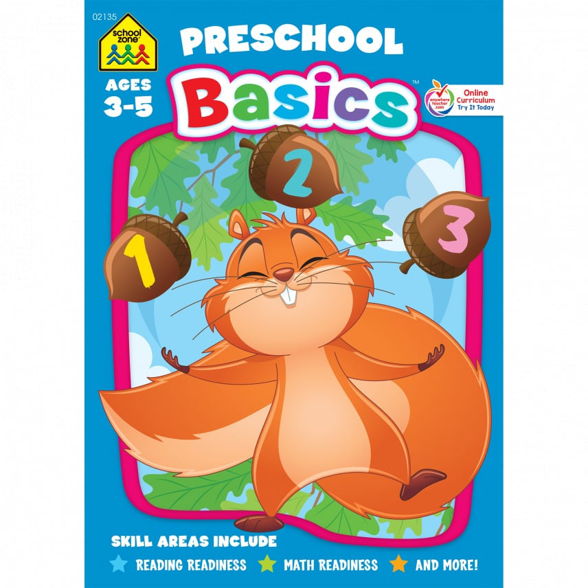 School Zone-Preschool Workbook (Basic)