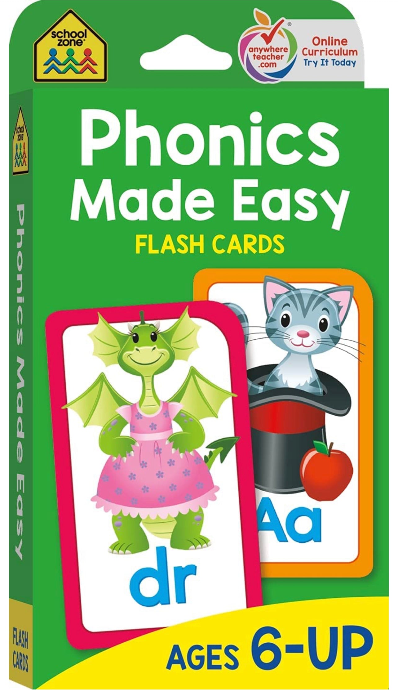 School Zone Flash Card 學習記憶快閃卡 - Phonics Made Easy