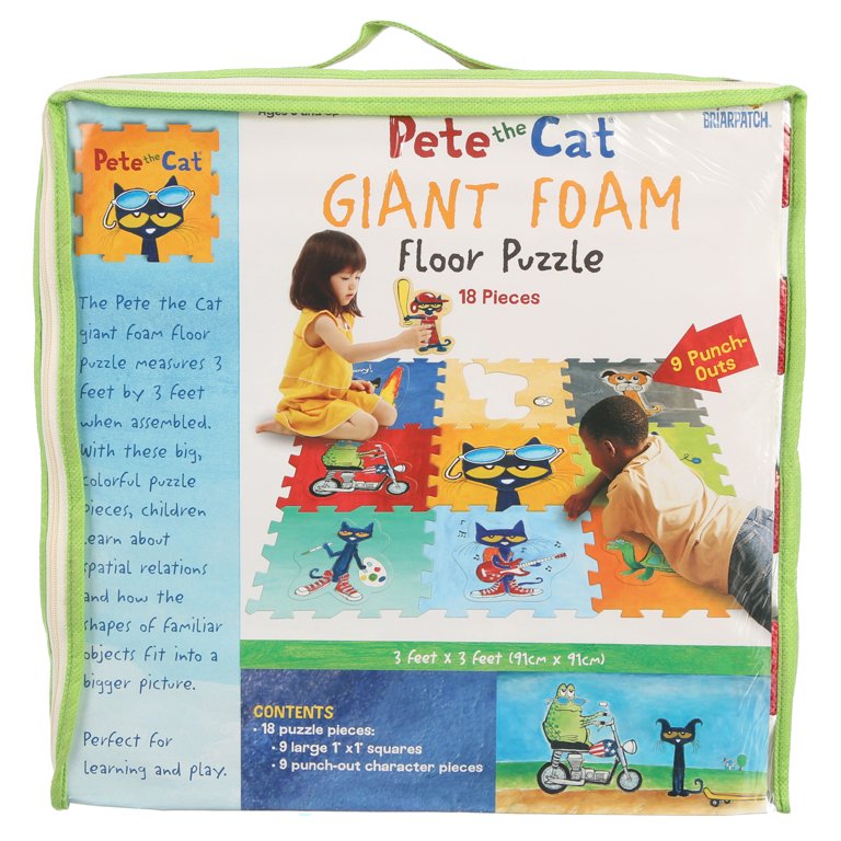 Pete the Cat 大大塊泡沫膠 Floor Puzzle (91 x 91cm)