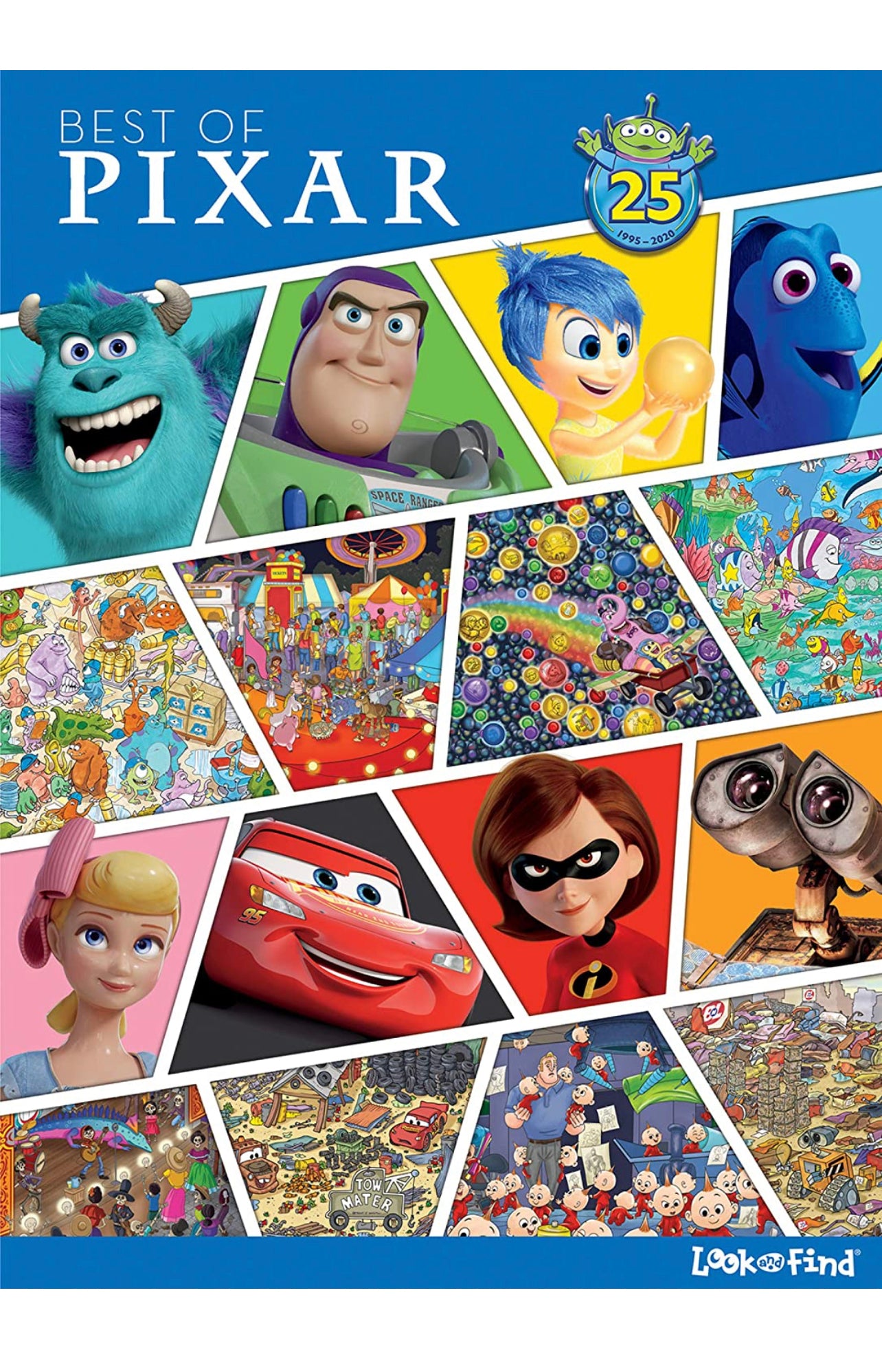 Disney - Pixar Look & Find 大圖書