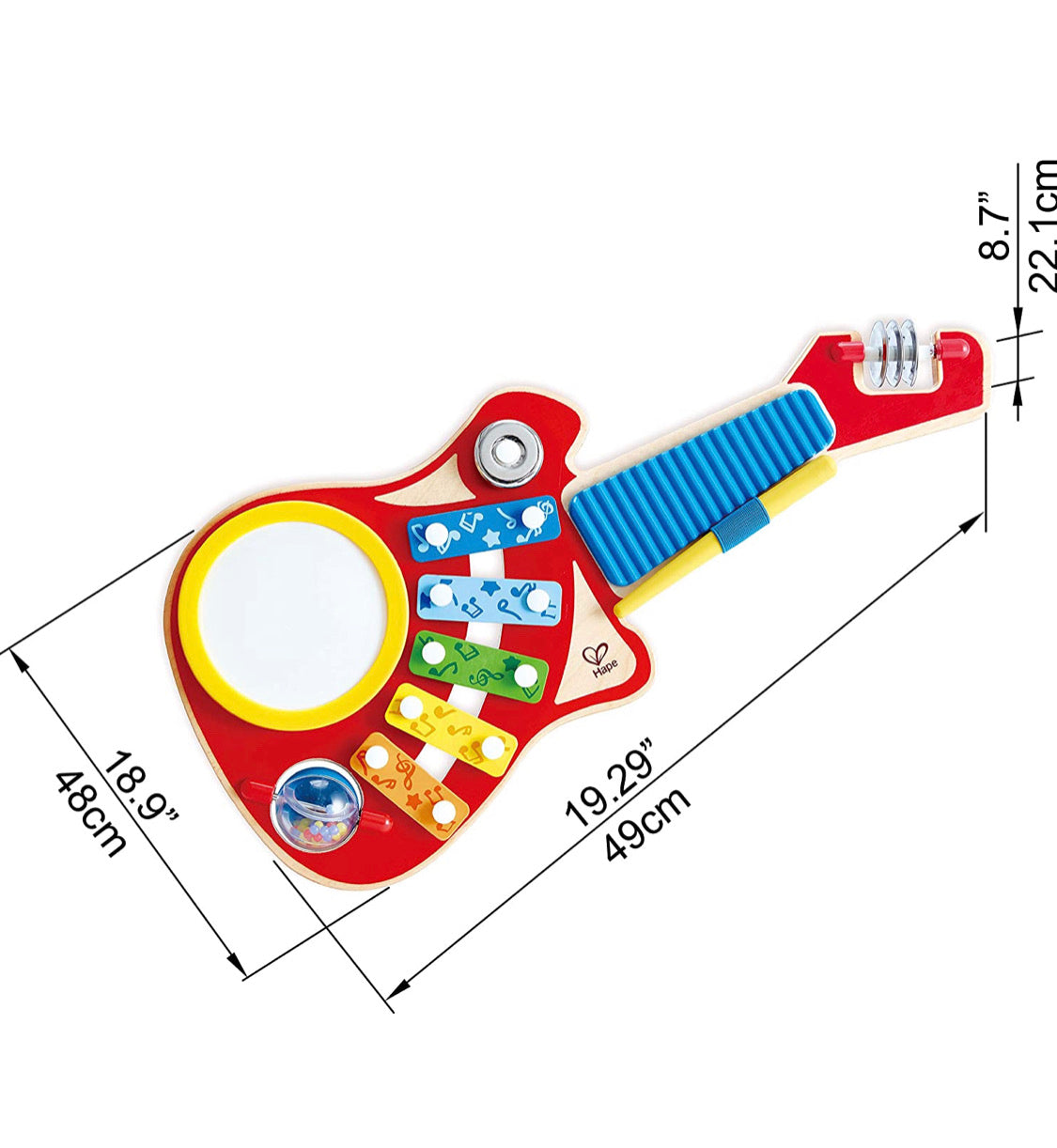 Hape - 我要做Rock友之6 in 1 樂器結他🎶