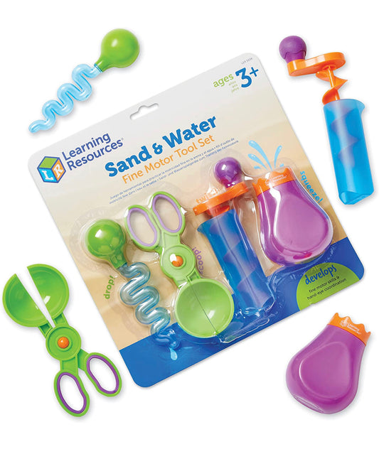 Learning Resources - Helping Hands Fine Motor Tool Set (Sand & Water)