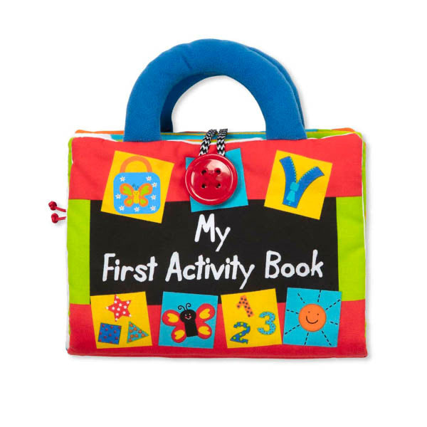 Melissa & Doug - My First Activity Book 軟圖書 (10面)