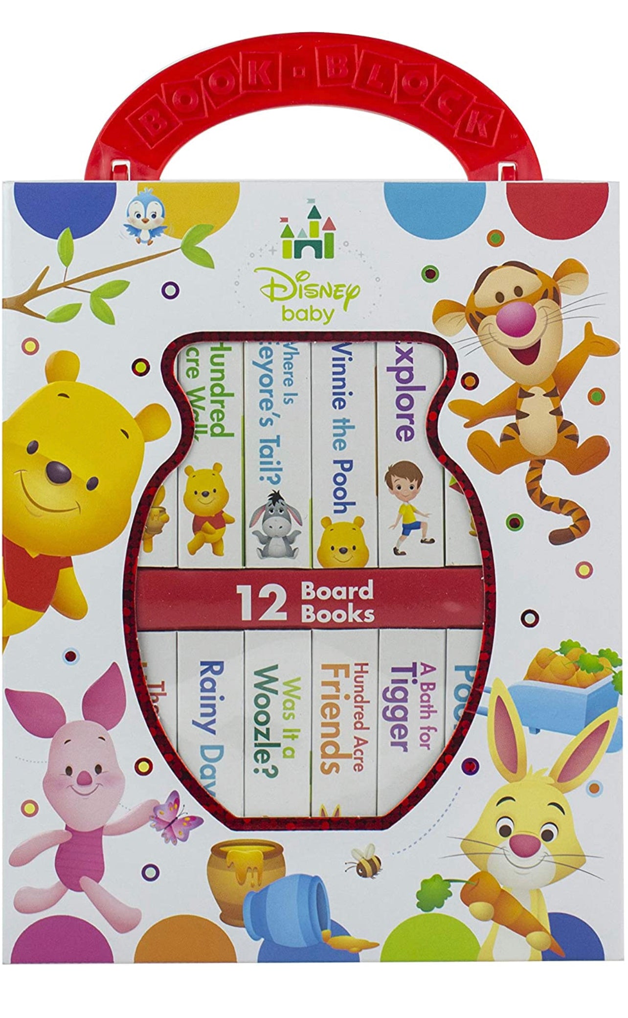 Disney - 小熊維尼 Winnie the Pooh My first block book (12本裝)